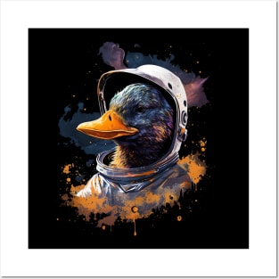 space duck Posters and Art